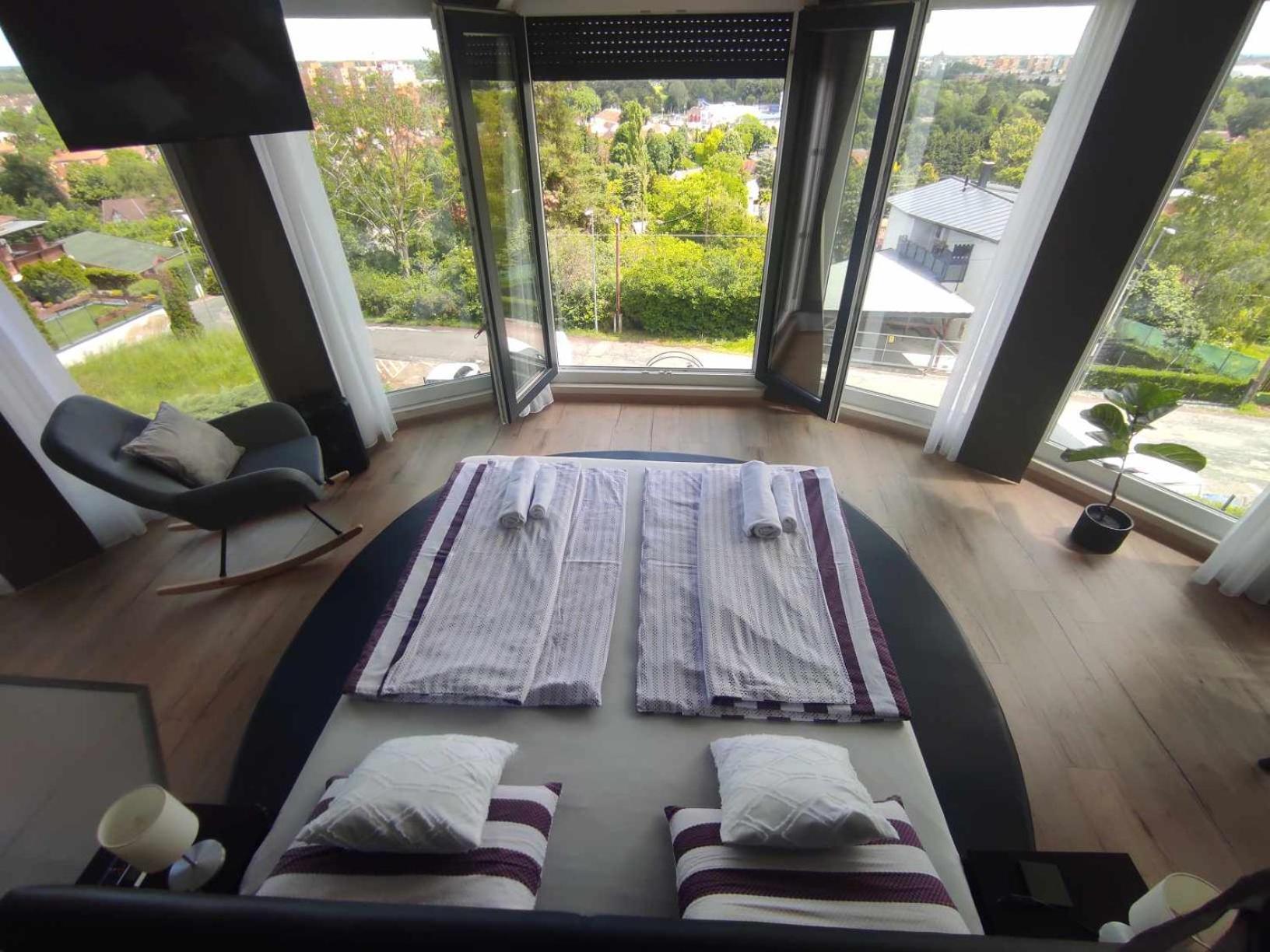 West Panorama Penthouse - Apartment With A Fantastic View Of The City Szombathely Exteriör bild